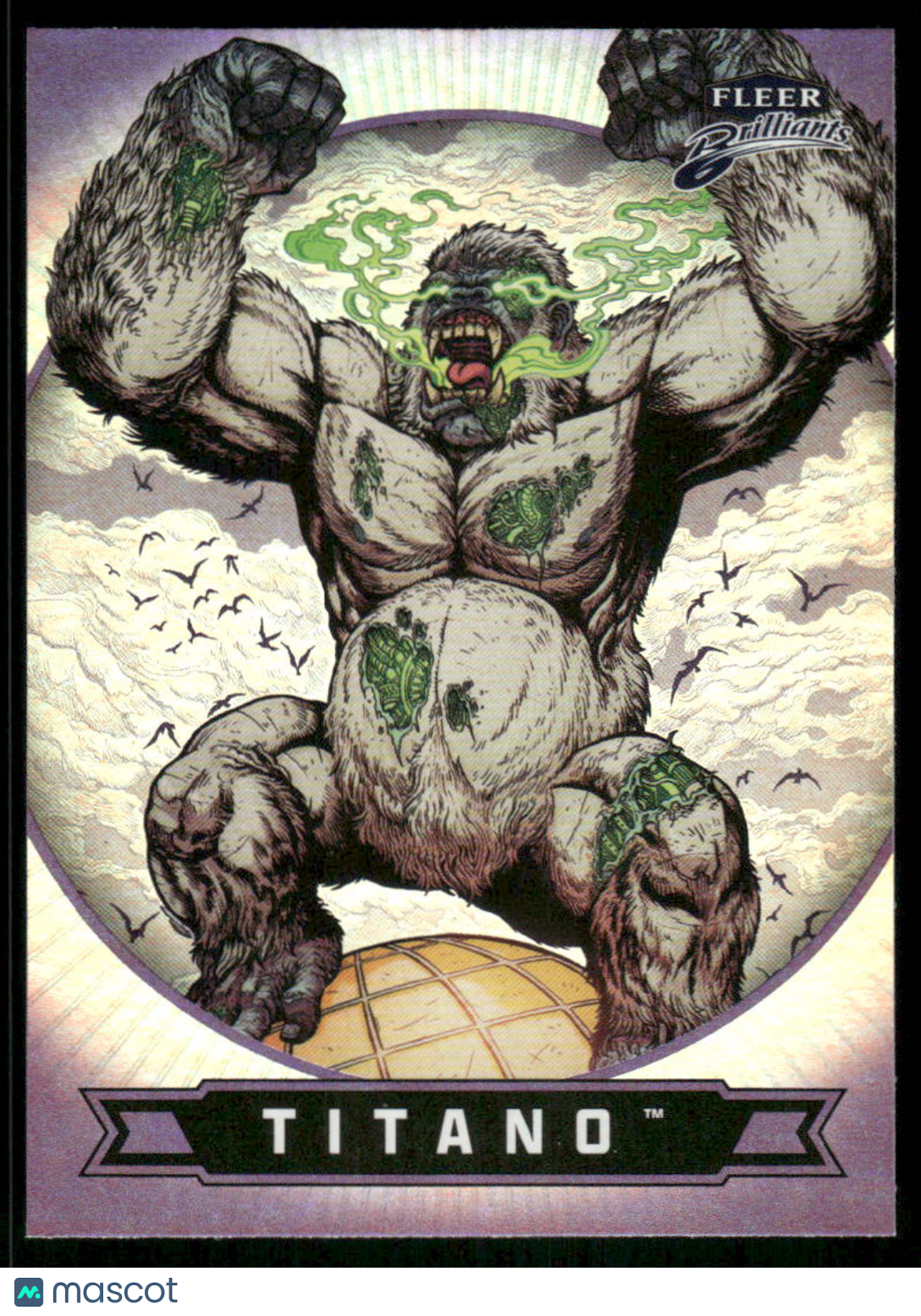 2025 Fleer Brilliants Superman Purple Titano Purple #54