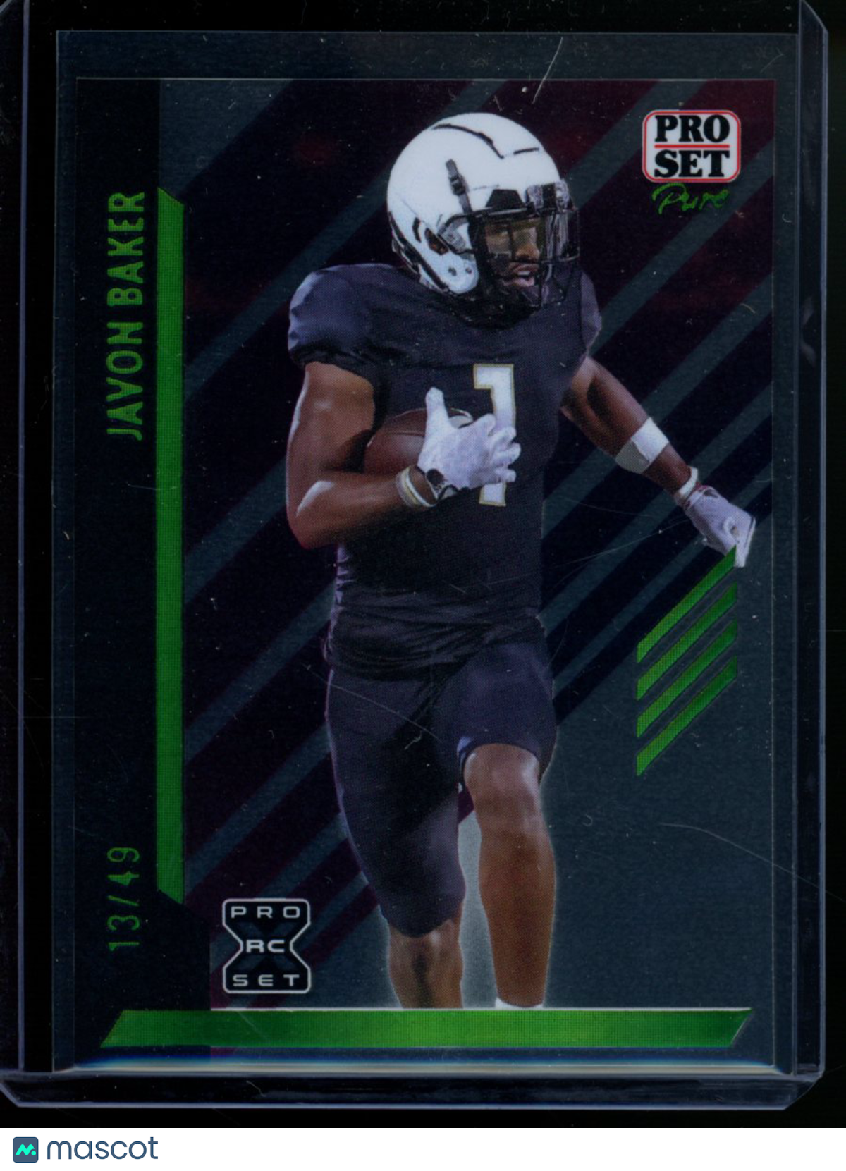2024 Leaf Pro Set Pure Javon Baker #T28 13/49 Football