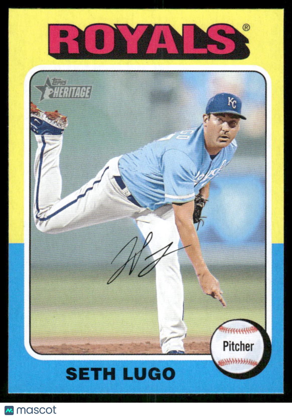 2024 Topps Heritage Seth Lugo #395 Baseball
