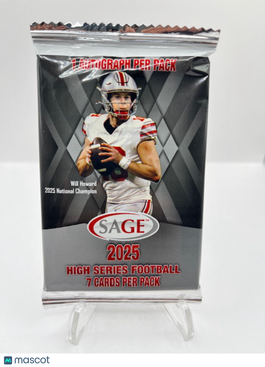2025 Sage High Series Football Hobby Pack