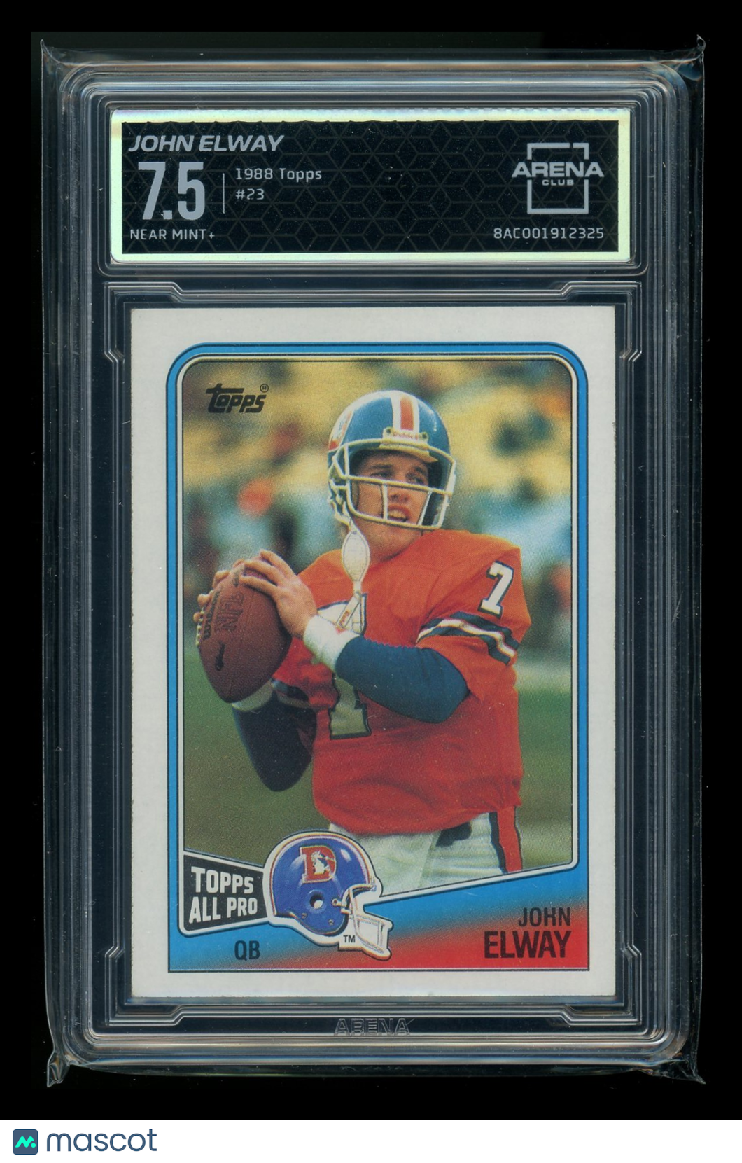 1988 Topps John Elway #23 Football Arena Club