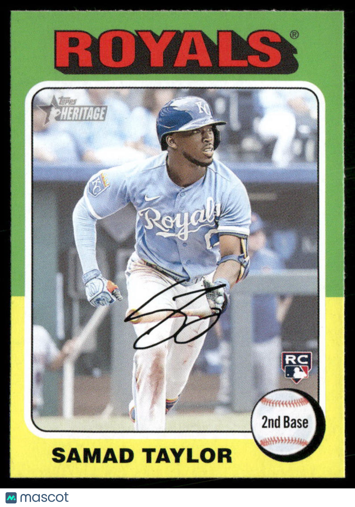 2024 Topps Heritage Samad Taylor #317 RC Baseball