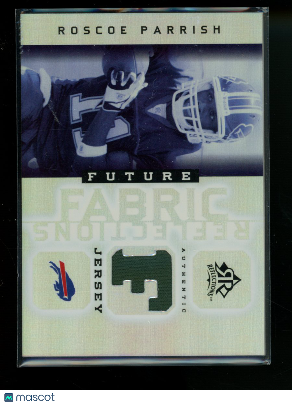 2005 Upper Deck Reflections Future Fabric Roscoe Parrish #FFR-RP Jersey Football