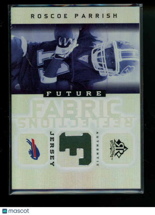 2005 Upper Deck Reflections Future Fabric Roscoe Parrish #FFR-RP Jersey Football