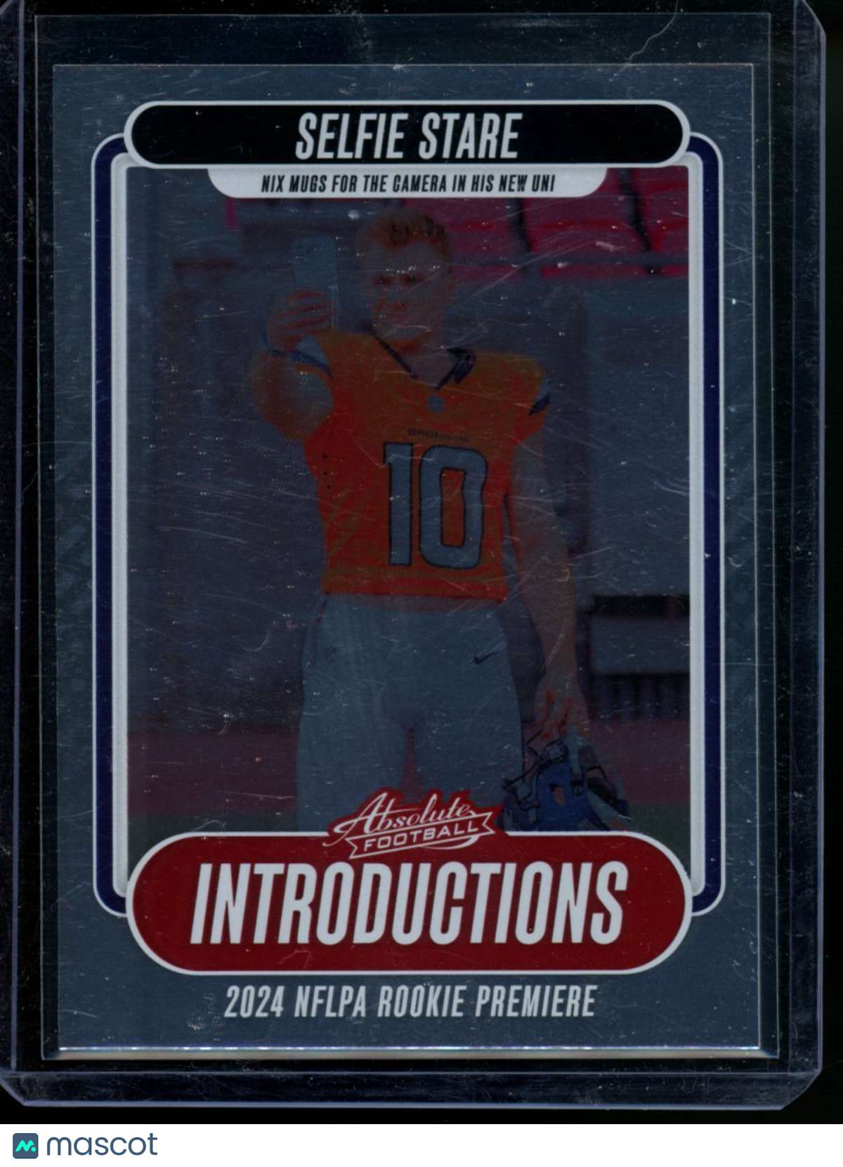 2024 Panini Absolute Bo Nix #I-BNX Rookie Football