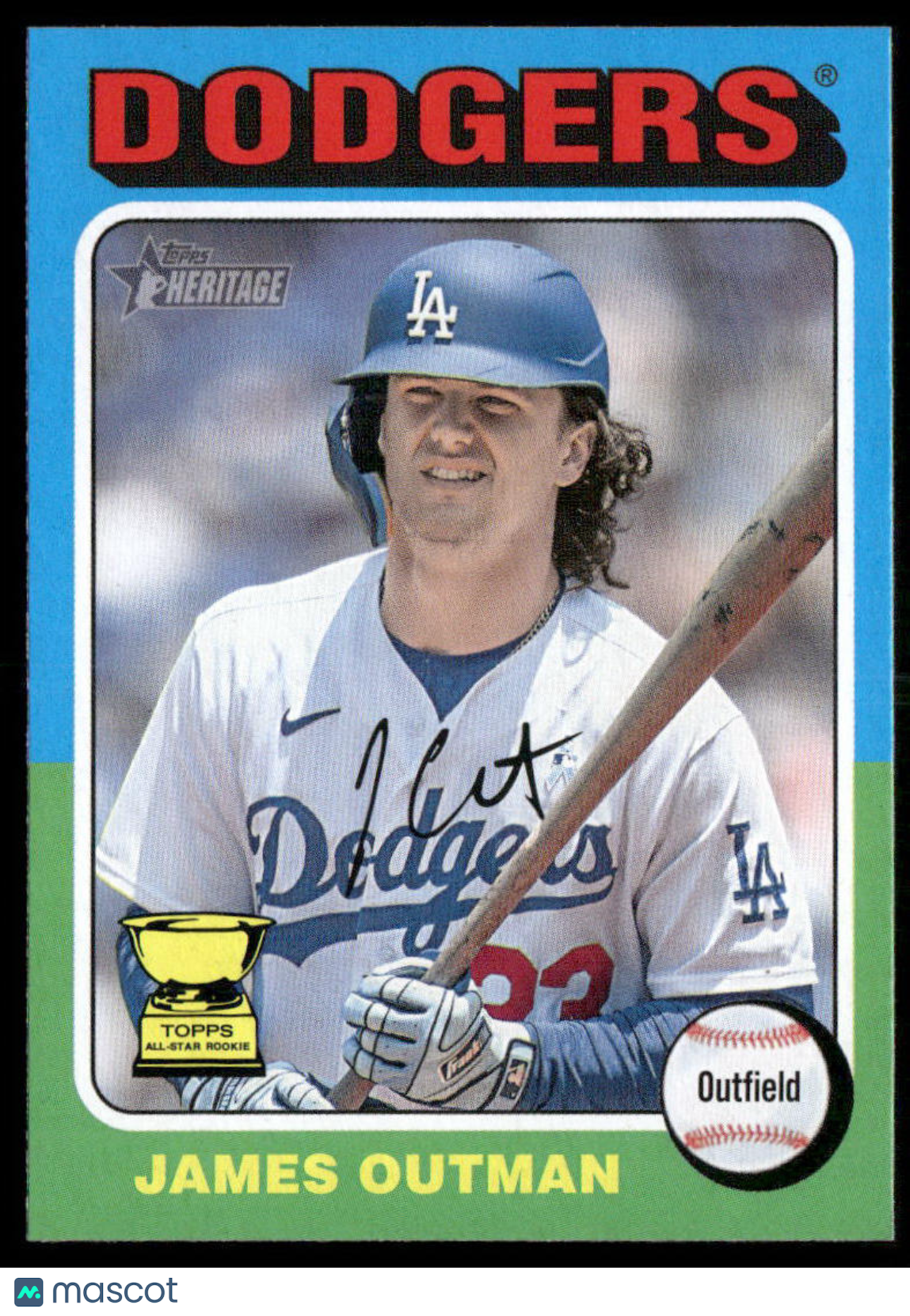 2024 Topps Heritage James Outman #413 Baseball
