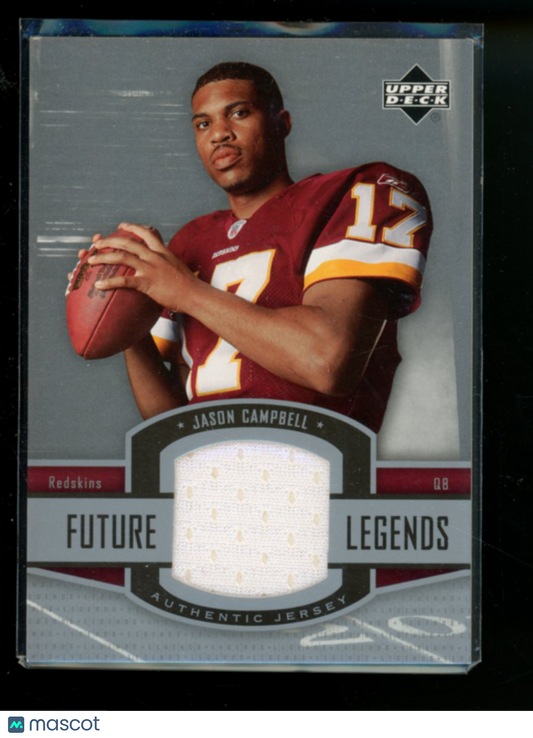 2005 Upper Deck NFL Legends Football Jason Campbell #FL-JC Authentic Jersey