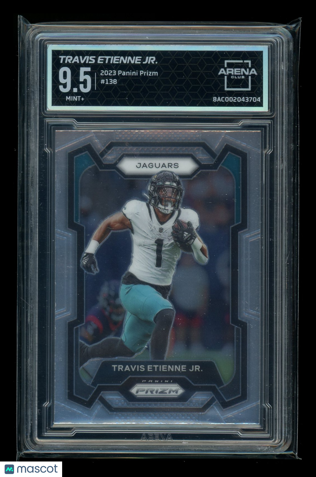 2023 Panini Prizm Travis Etienne Jr. #138 Football Arena Club 9.5