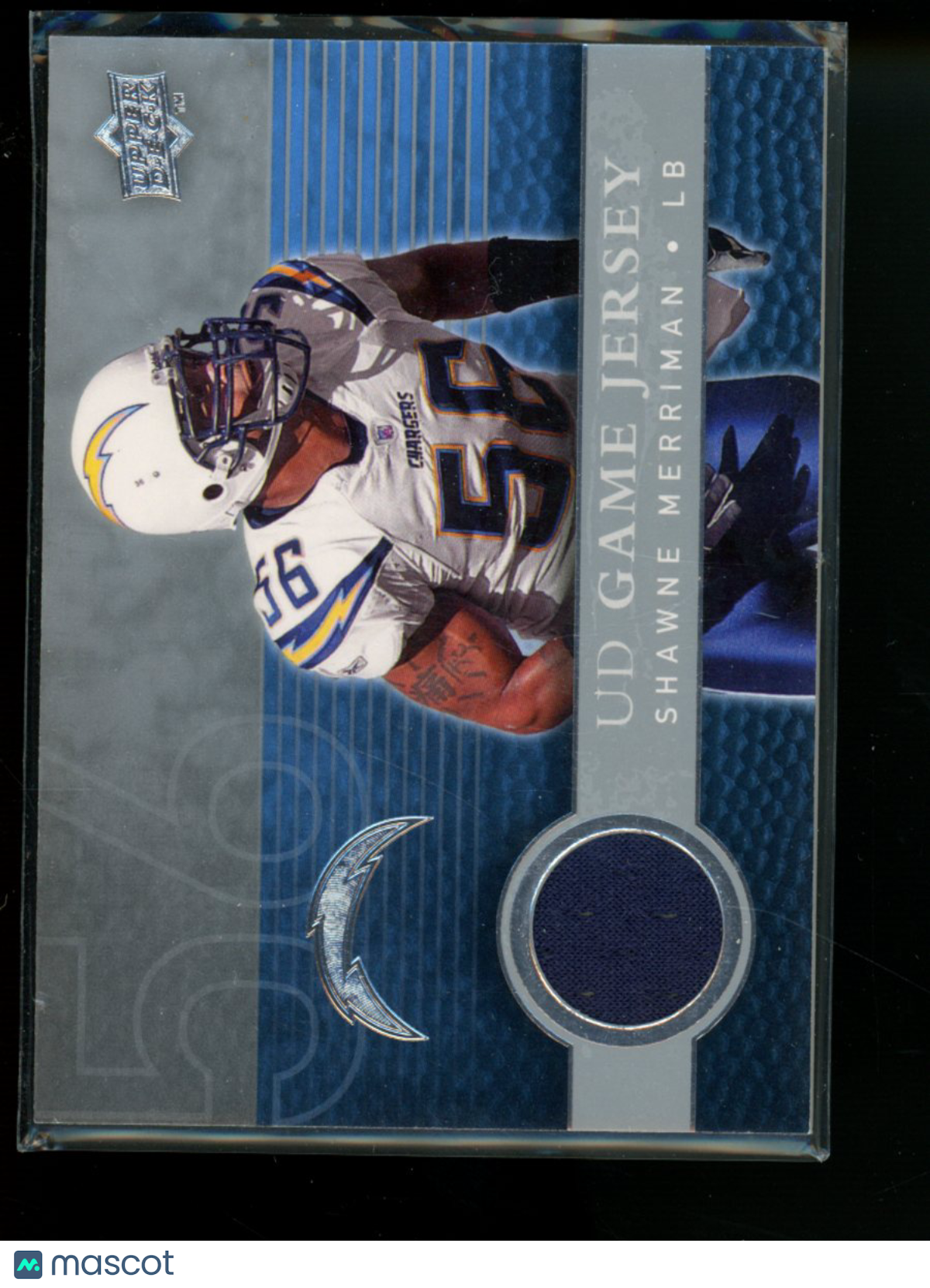 2007 Upper Deck UD Game Jersey Shawne Merriman #UDGJ-SM Game Used Jersey