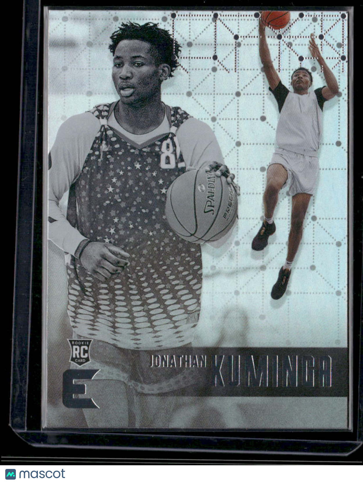 2021 Panini Chronicles Draft Picks Jonathan Kuminga #105 Essentials Basketball