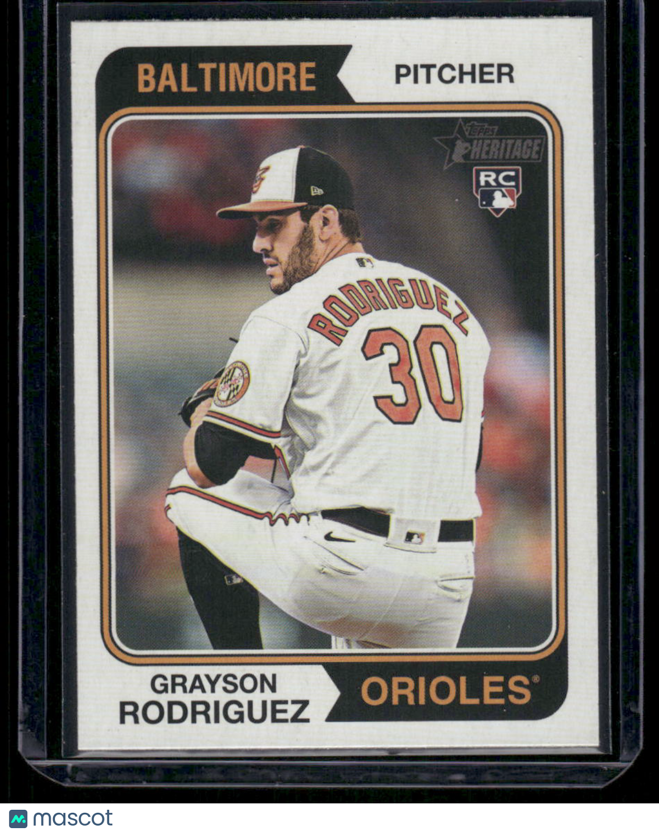 2023 Topps Heritage Grayson Rodriguez #541 Varation RC Baseball