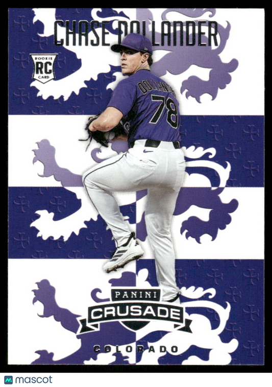 2025 Panini Crusade Chase Dollander #80 RC Baseball