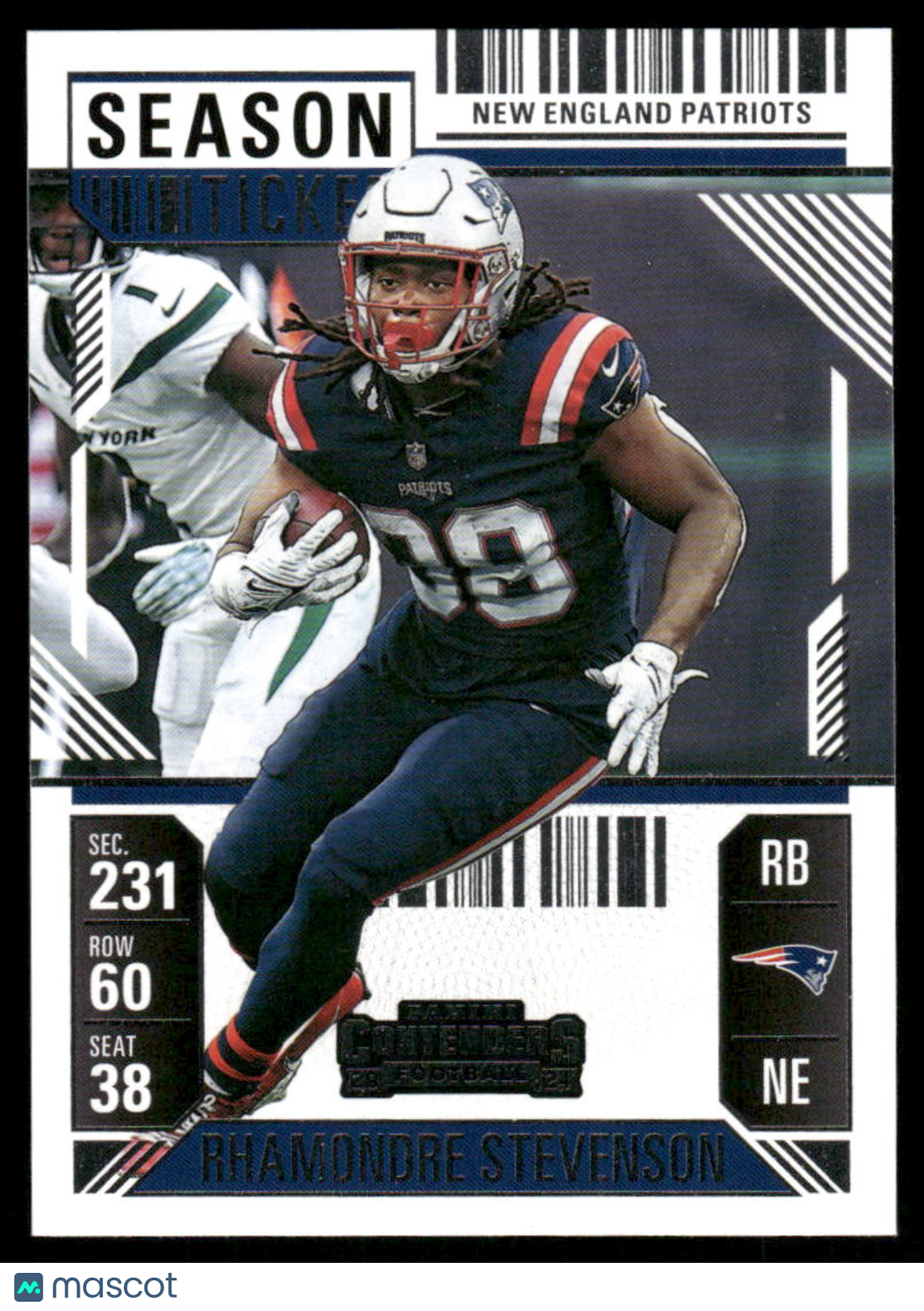 2024 Panini Contenders Football Rhamondre Stevenson #68 Football