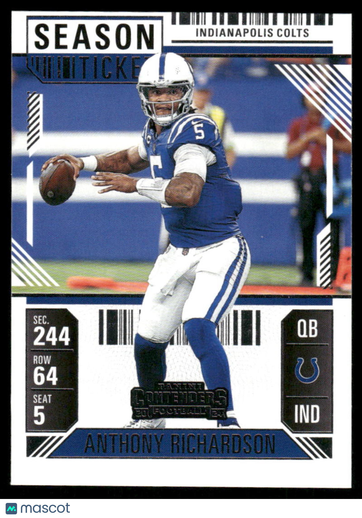 2024 Panini Contenders Football Anthony Richardson #42 Football