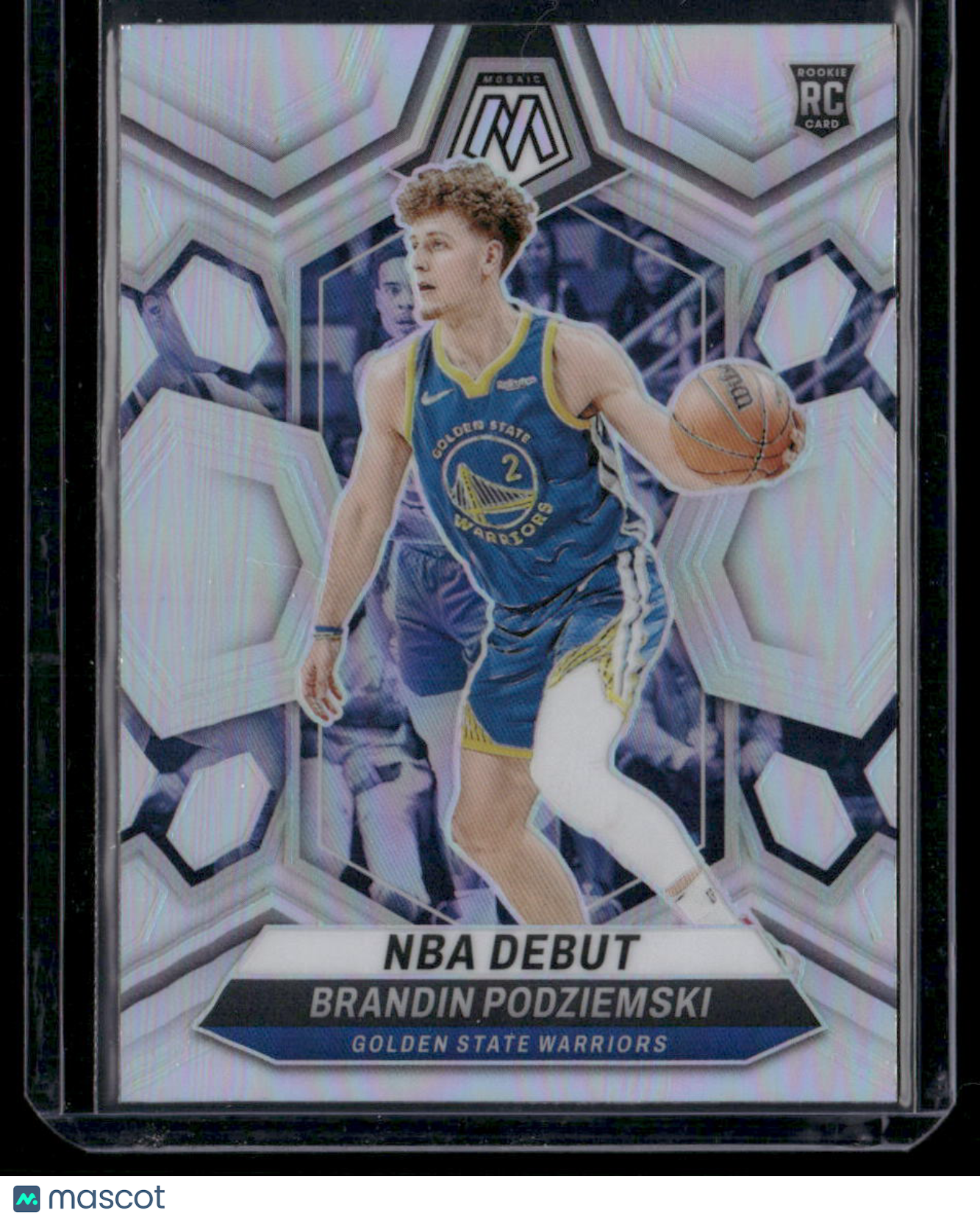 2023-24 Panini Mosaic Basketball Brandin Podziemski #266 NBA Debut RC