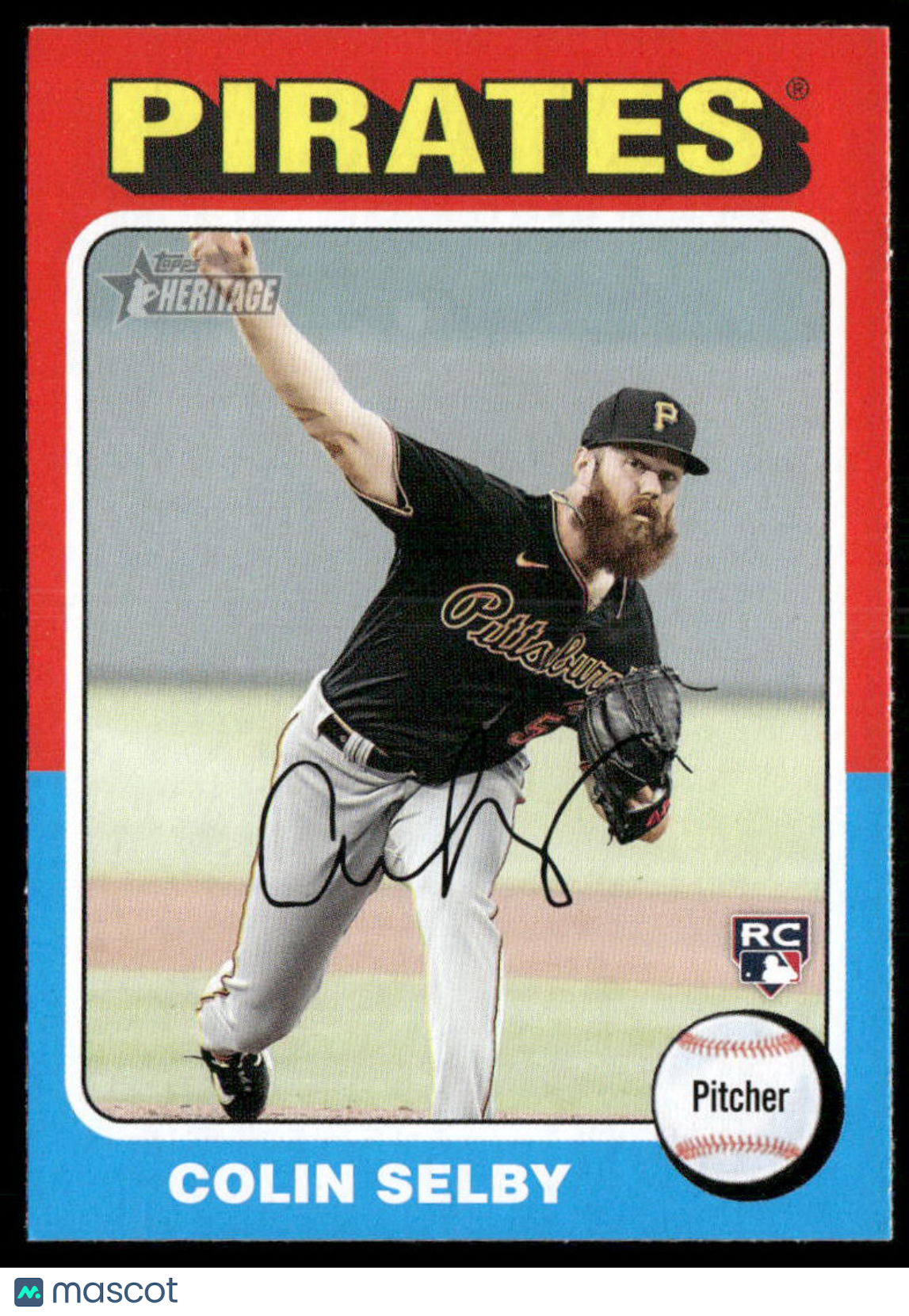 2024 Topps Heritage Colin Selby #150 RC Baseball