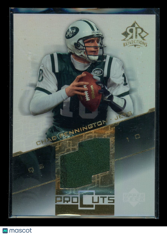 2005 Upper Deck Reflections Pro Cuts Chad Pennington #PC-CH Game Used Jersey