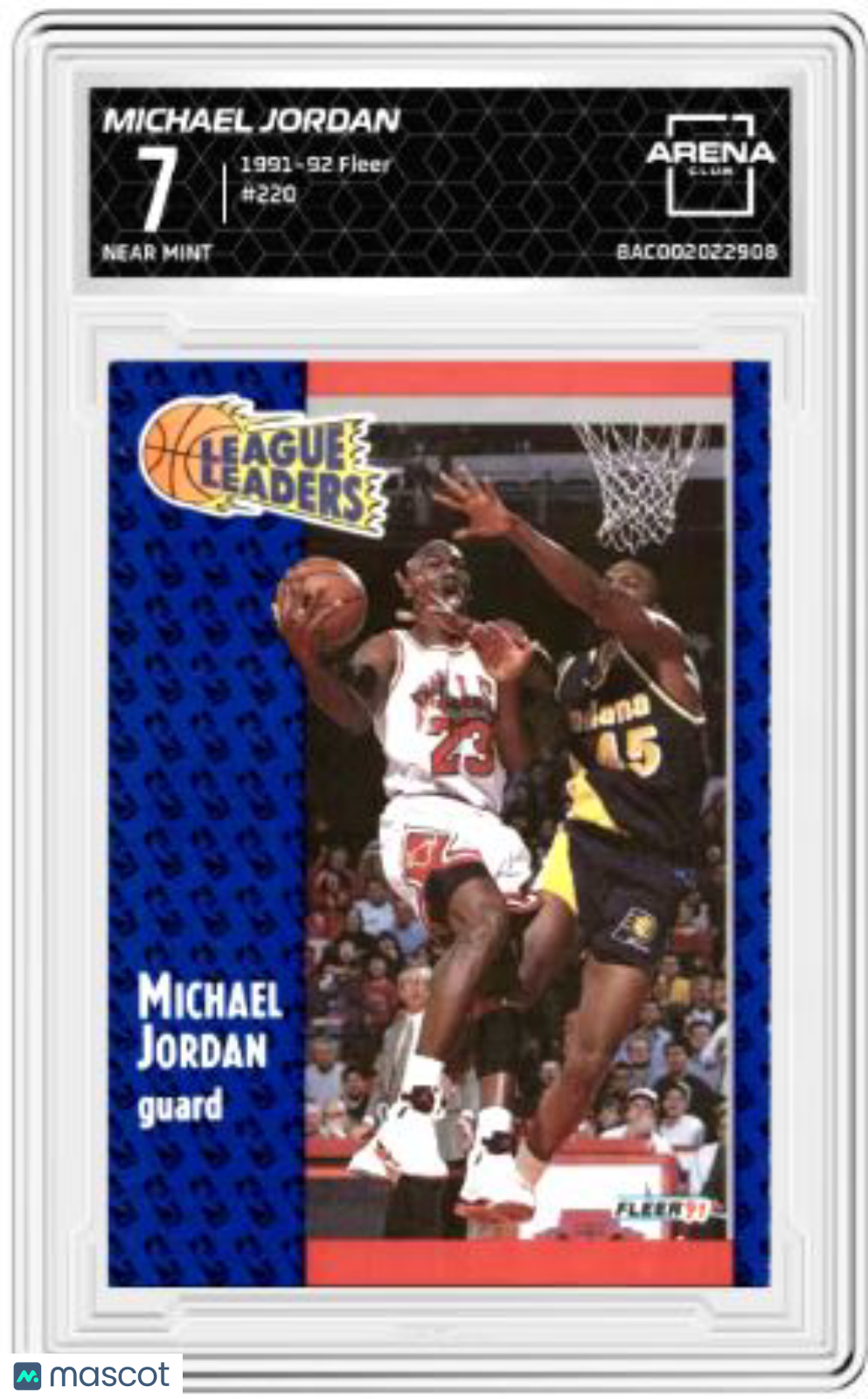 1991-92 Fleer Michael Jordan #220 Basketball Arena Club 7