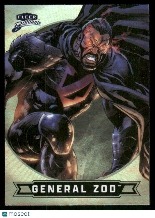 2025 Fleer Brilliants Superman General Zod #72