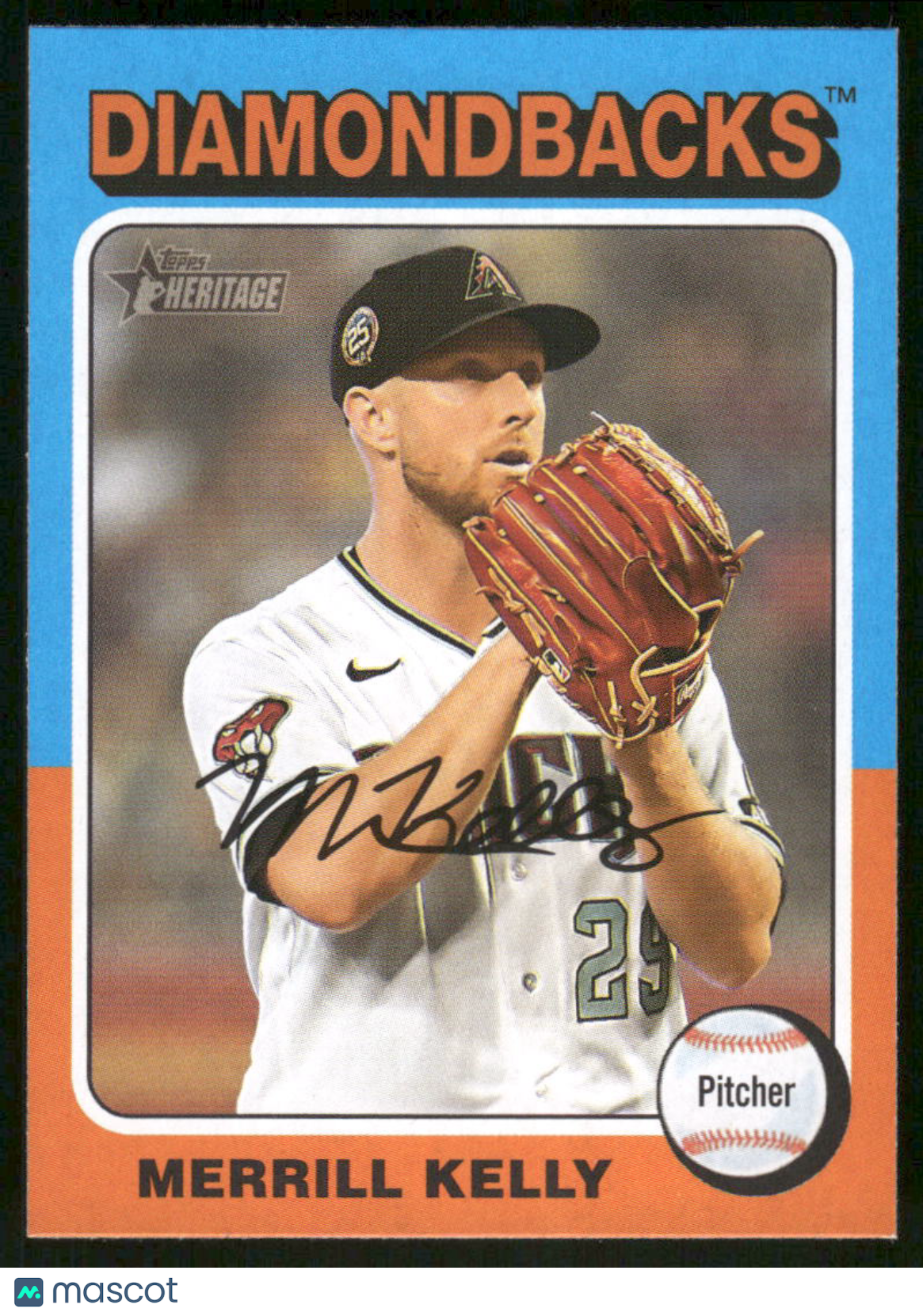 2024 Topps Heritage Merrill Kelly #87 Baseball