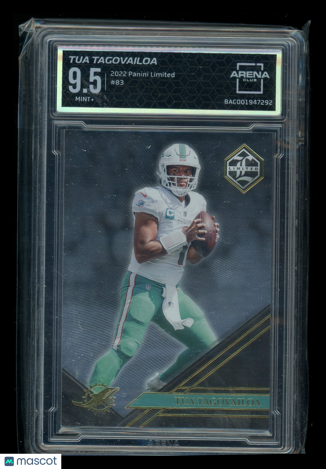 2023 Panini Limited Tua Tagovailoa #83 Football Arena Club 9.5