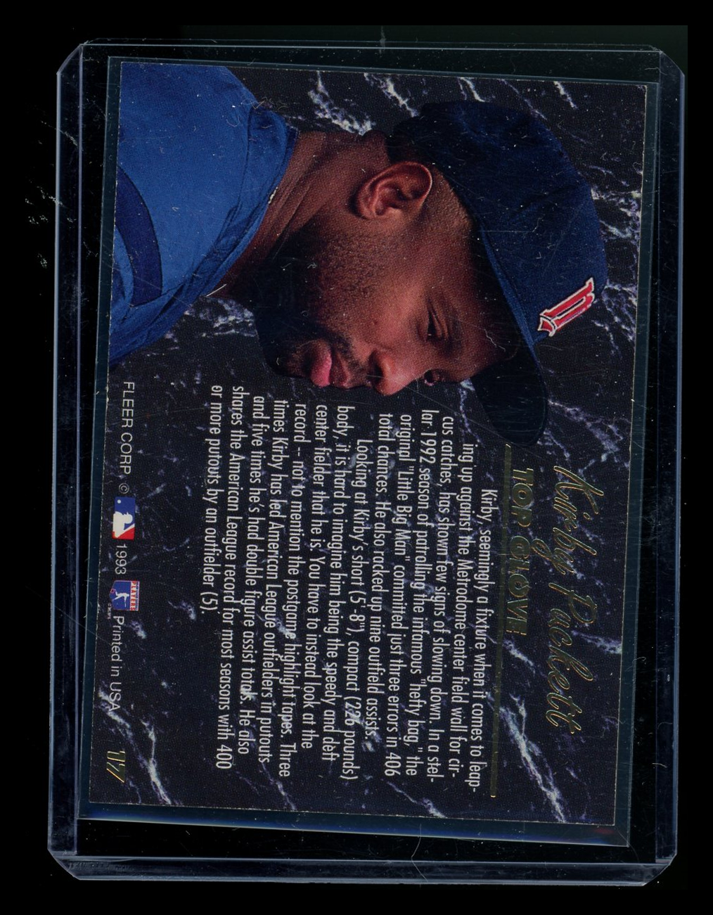 1994 Fleer Ultra Award Winner Kirby Puckett #17 Baseball