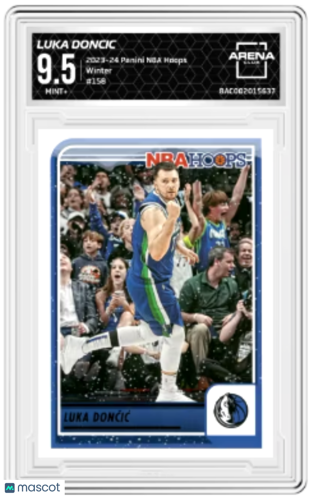 2023-24 Panini NBA Hoops Winter Luka Dončić #158 Basketball Arena Club 9.5