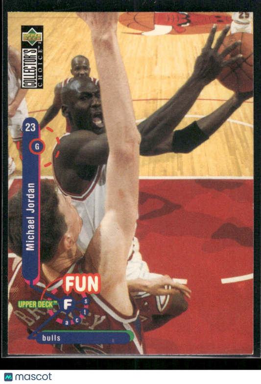 1995-96 Upper Deck Collector's Choice Fun Michael Jordan #169 Basketball