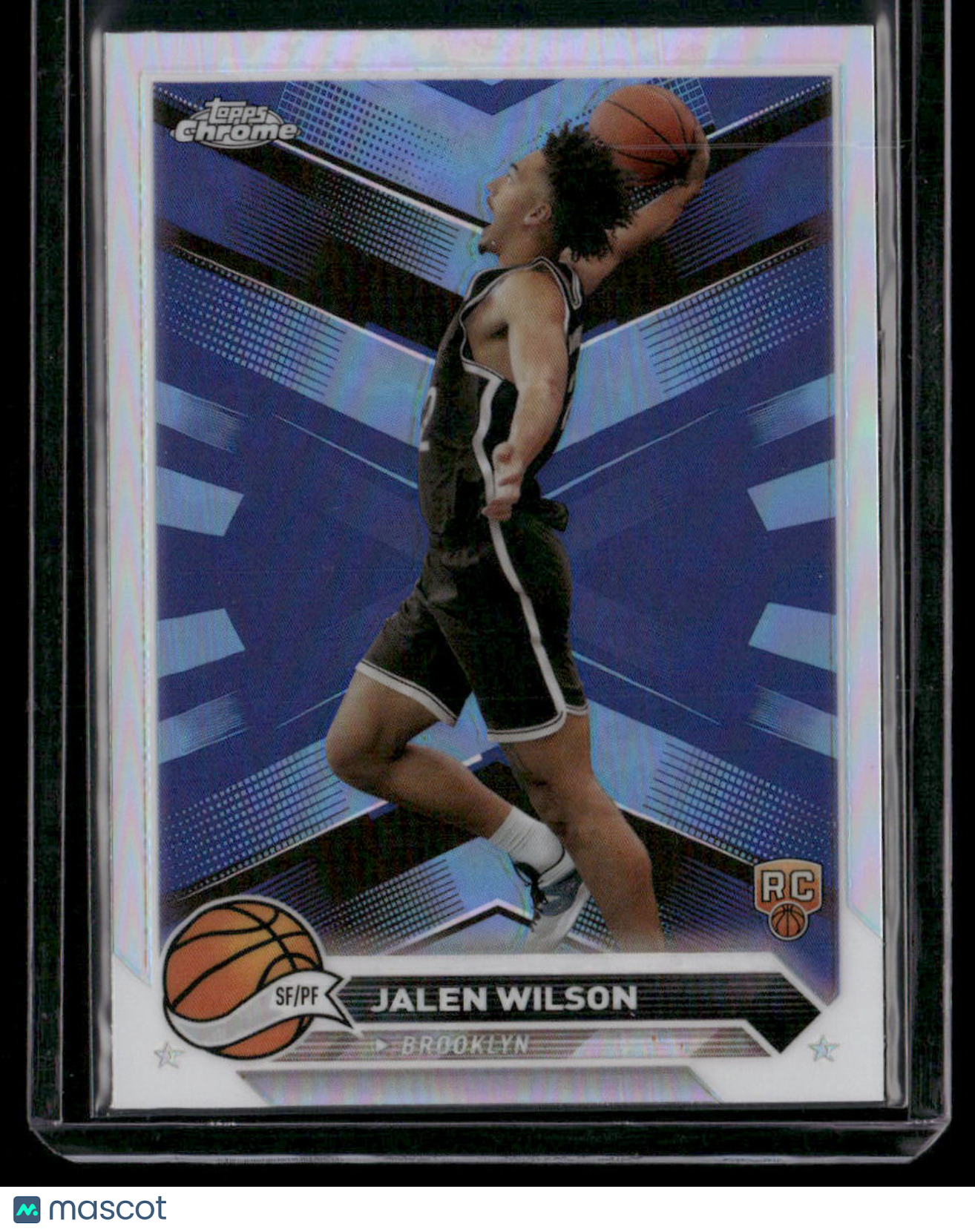 2023-24 Topps Chrome Basketball Jalen Wilson #61 RC Basketball