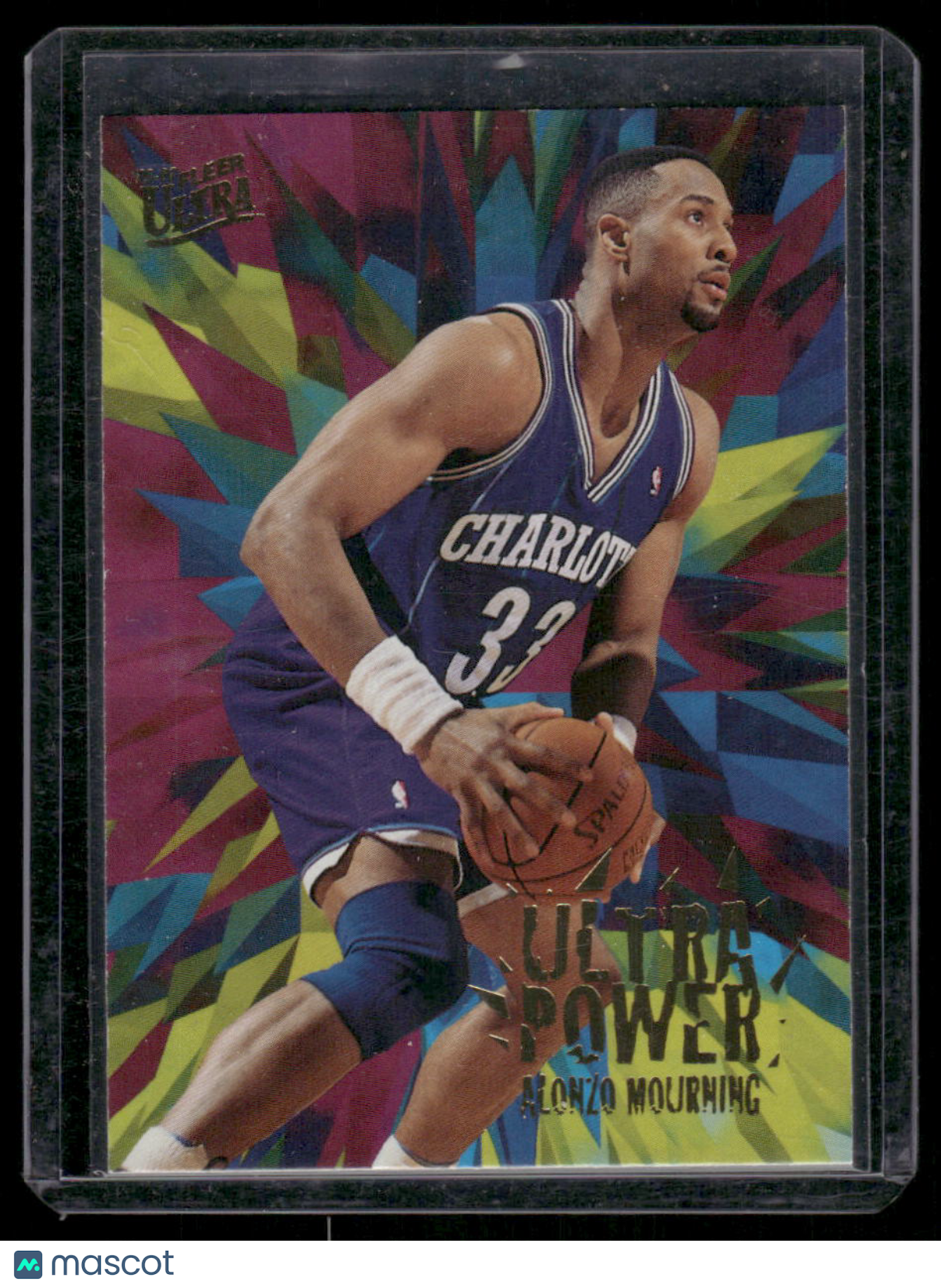 1994-95 Fleer Ultra Power Alonzo Mourning #6 of 10 Basketball