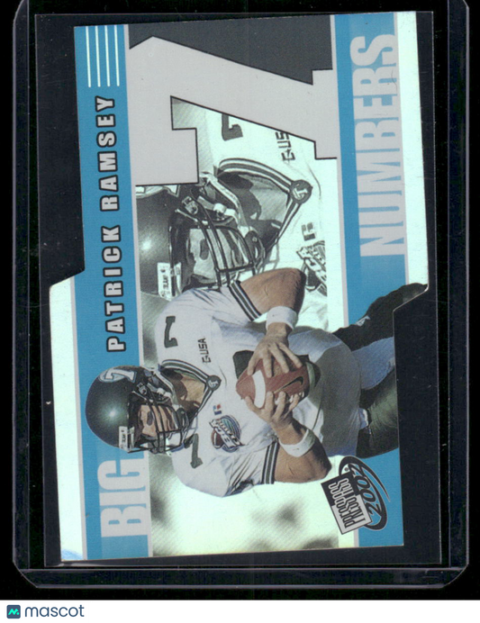 2002 Playoff Honors Big Numbers Patrick Ramsey #BN-6/36 Football