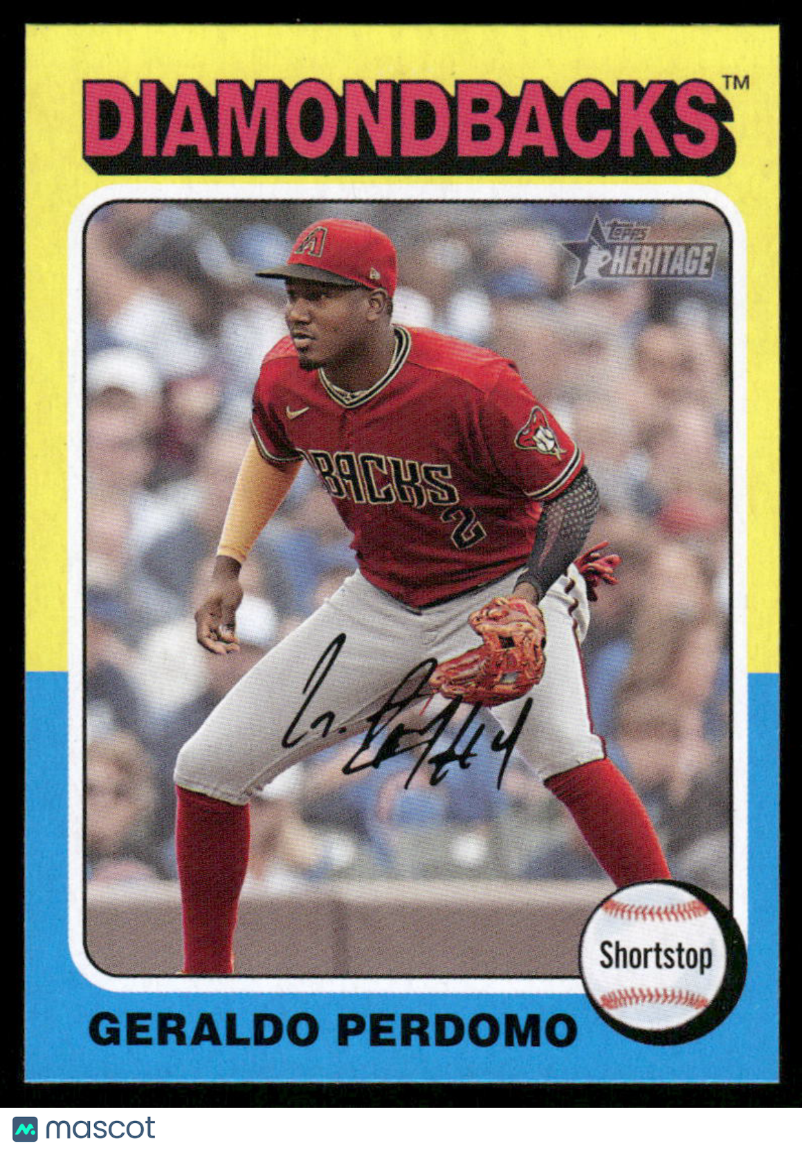 2024 Topps Heritage Geraldo Perdomo #378 Baseball