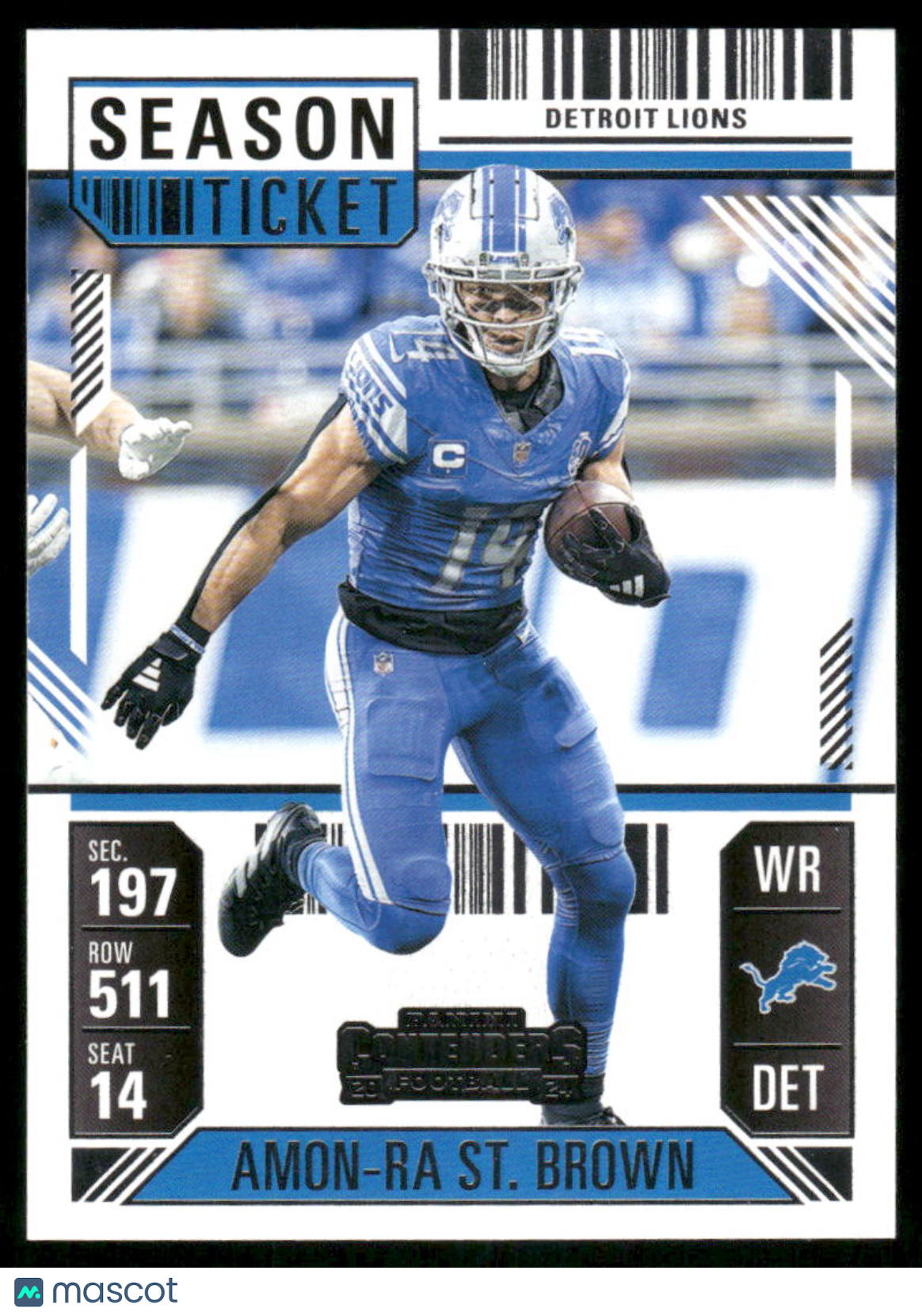 2025 Panini Contenders Football Amon-Ra St. Brown #33 Football