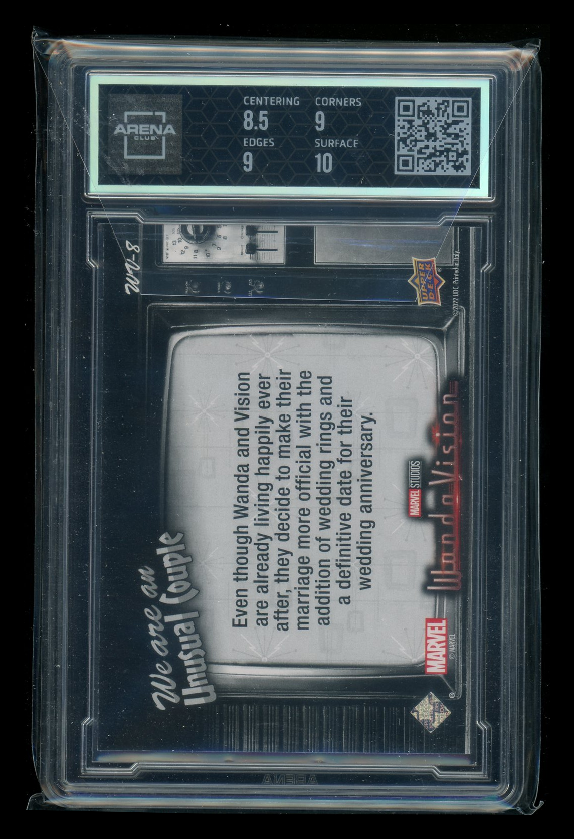 2022 Upper Deck WandaVision #WW-8 Arena Club 9