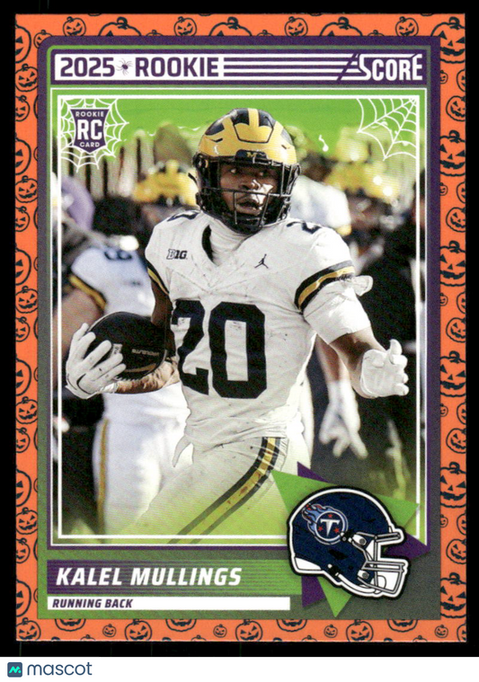 2025 Score A Treat Kalel Mullings #62 RC Football