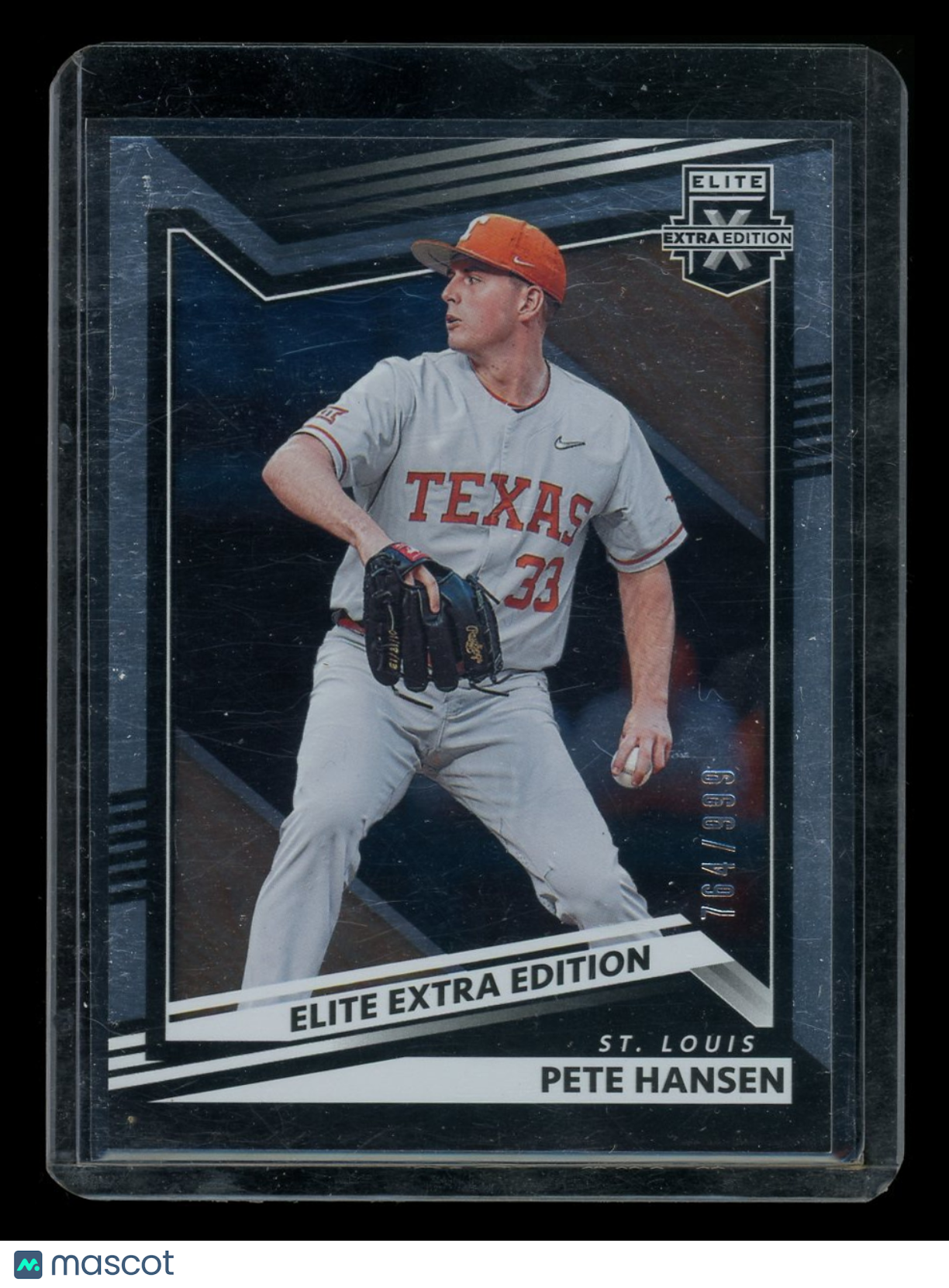 2022 Panini Elite Extra Edition Pete Hansen #97 764/999 Baseball