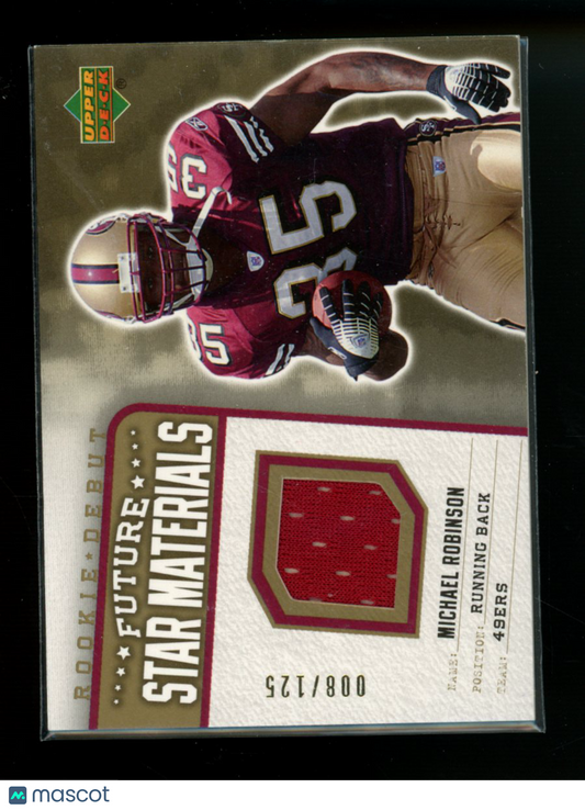 2006 Upper Deck Future Star Rookie Debut Michael Robinson #FSM-MR 8/125  Patch