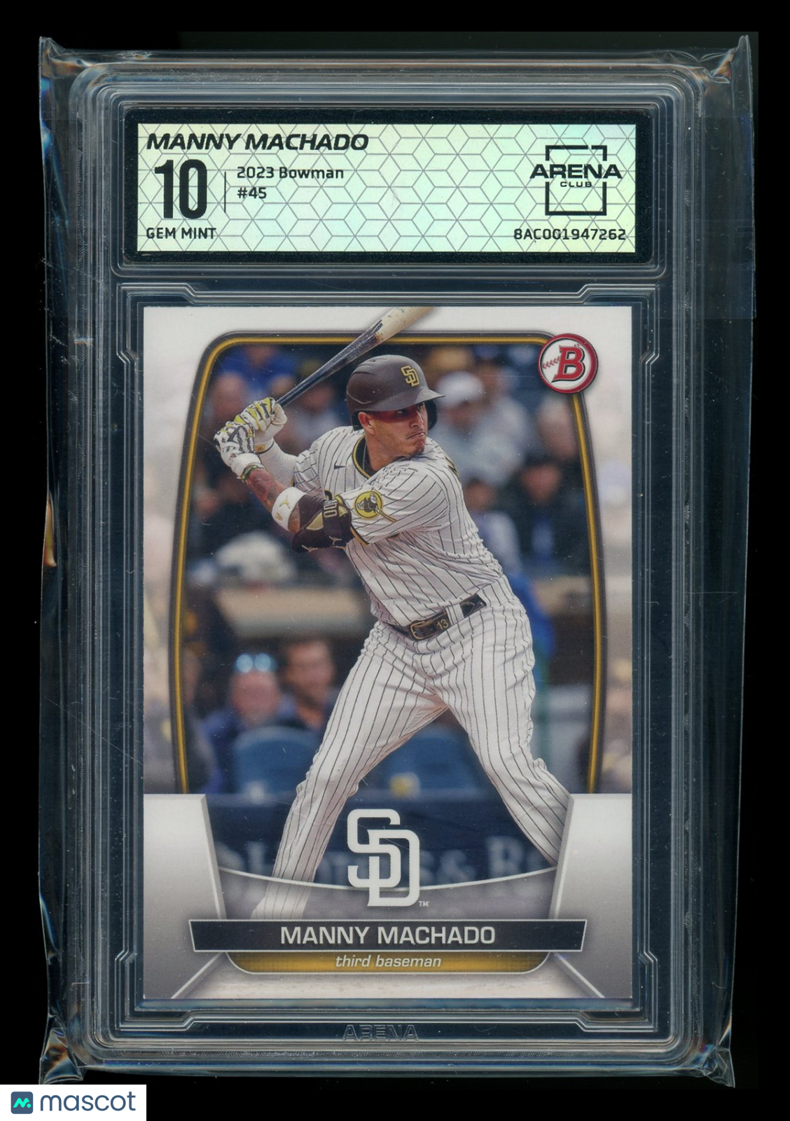 2023 Bowman Manny Machado #45 Baseball Arena Club 10