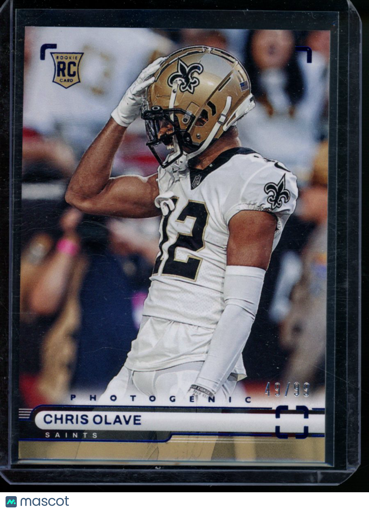 2023 Panini Chronicles Photogenic Chris Olave #PH-40 49/99 RC Football