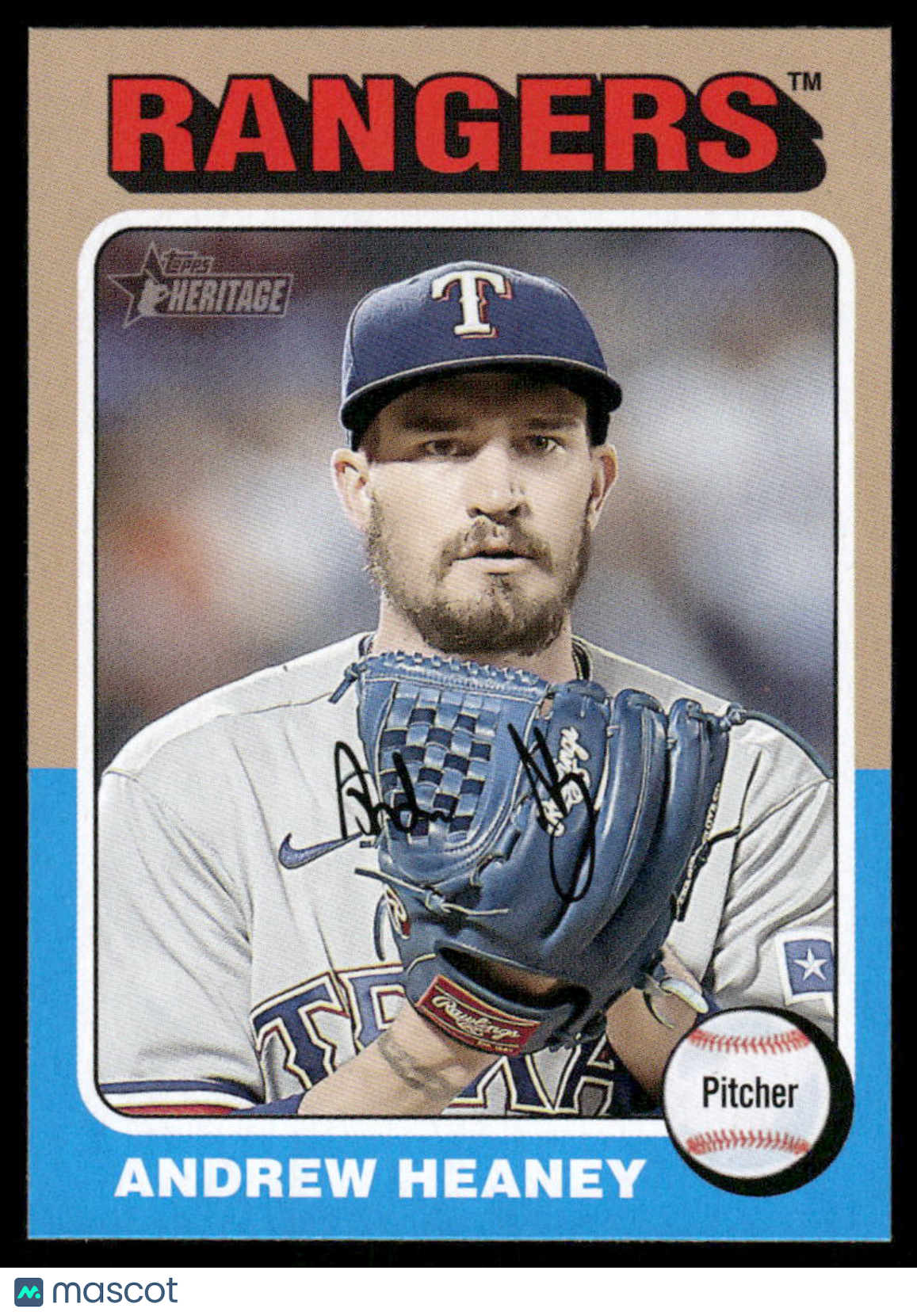 2024 Topps Heritage Andrew Heaney #478 Baseball