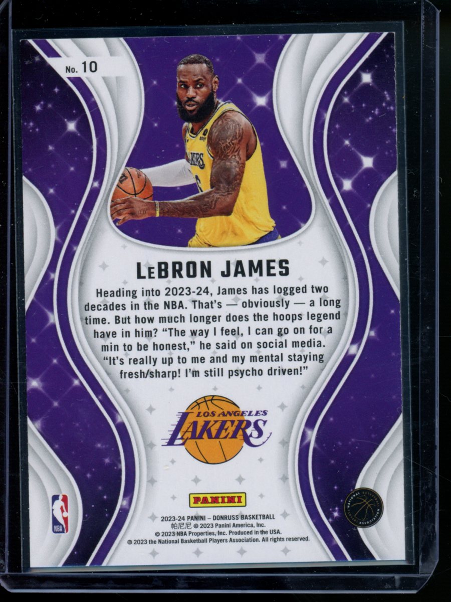 2023-24 Donruss Magicians LeBron James #10 Basketball