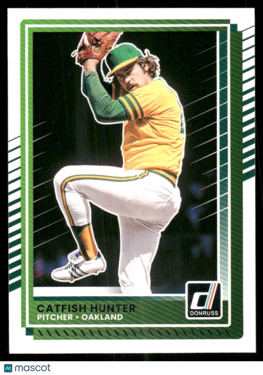 2025 Donruss Catfish Hunter #12 Baseball