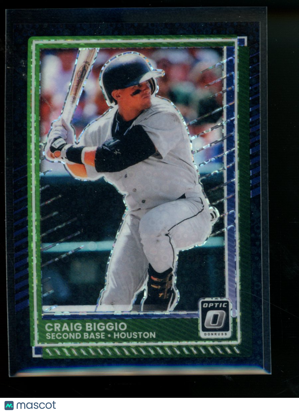 2025 Donruss Optic Prizm Craig Biggio #85 Circles Black Baseball