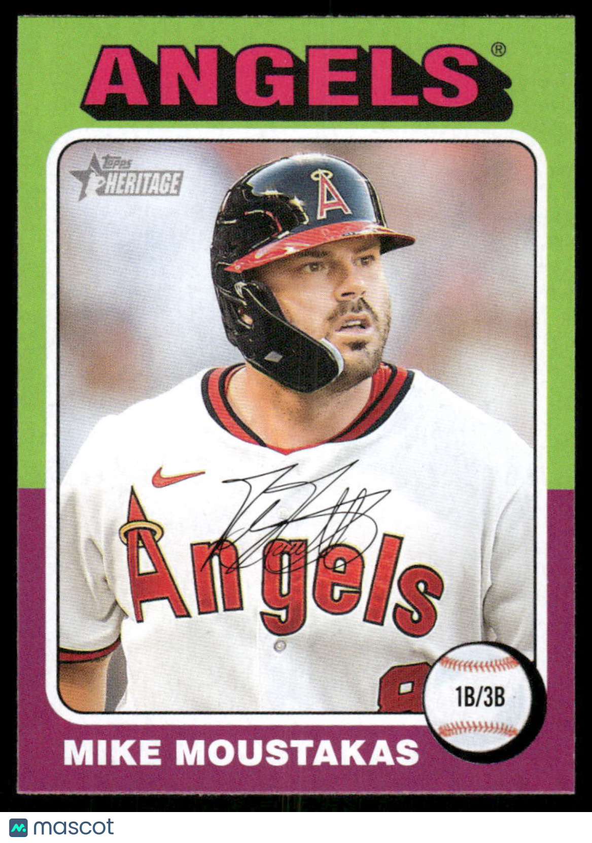 2024 Topps Heritage Mike Moustakas #347 Baseball
