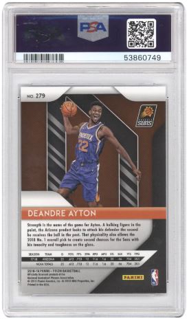 2018 Panini Prizm DeAndre Ayton #279 Basketball PSA 10