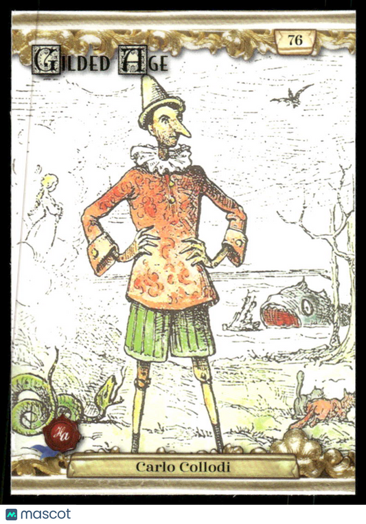 2022 Historic Autographs Gilded Age Carlo Collodi #76