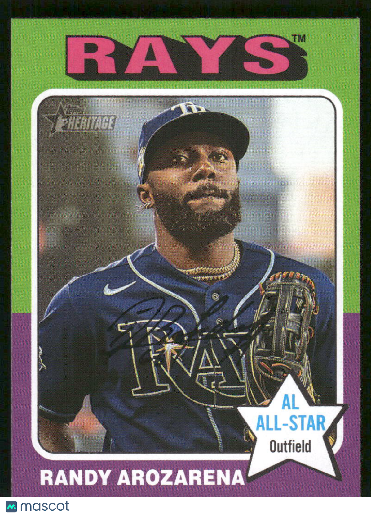 2024 Topps Heritage Randy Arozarena #74 Baseball