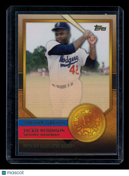 2012 Topps Golden Greats Jackie Robinson #GG-63 Baseball