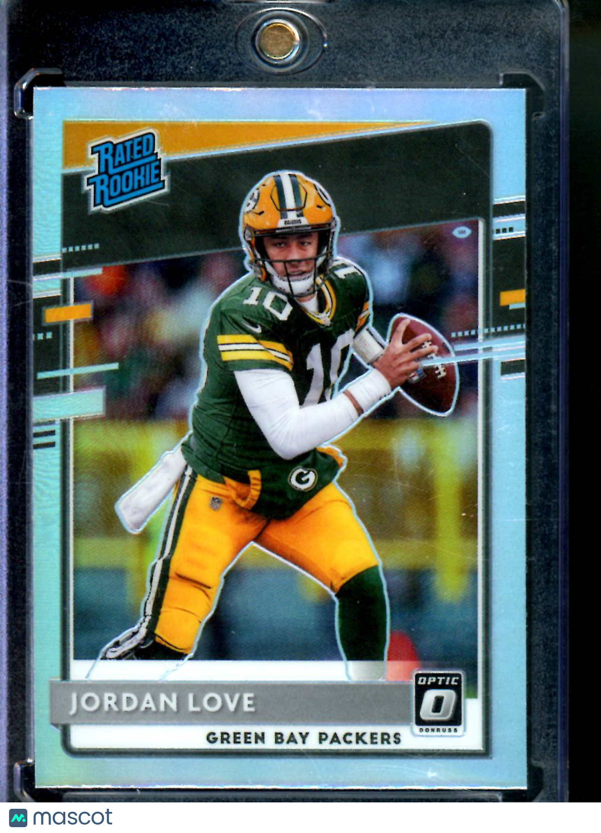 2020 Panini Donruss Optic Jordan Love #154 Prizm Rated Rookie Football