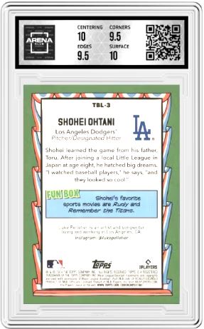 2024 Topps Big League Shohei Ohtani #TBL-3 Topps Big Leaguer Baseball AC 10